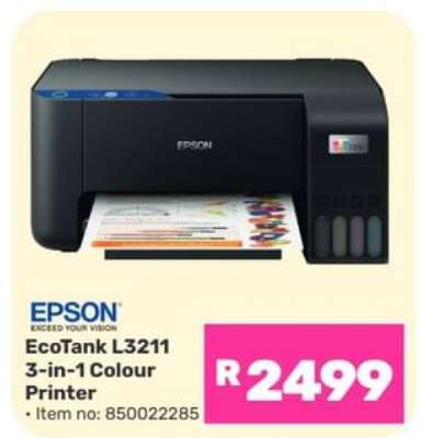 Epson EcoTank L3211 3-in-1 Colour Printer