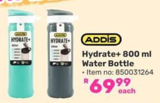 Addis Hydrate+ 800 ml Water Bottle