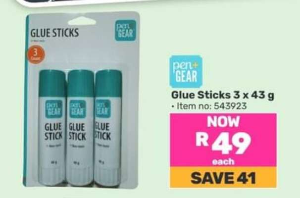 Glue Sticks 3 x 43 g