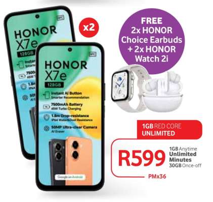 HONOR X7e