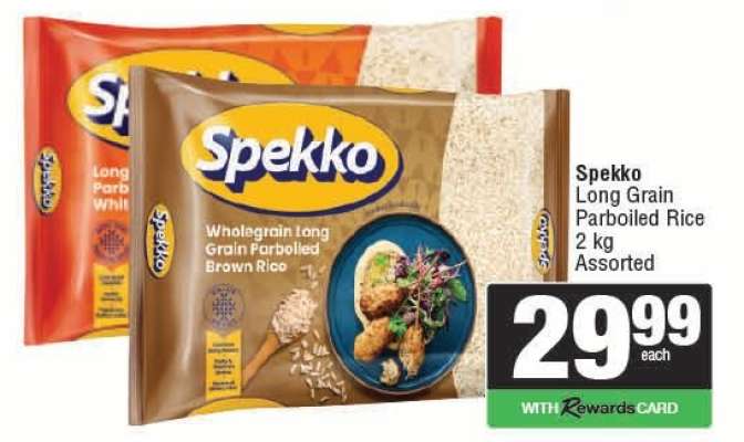 Spekko Long Grain Parboiled Rice