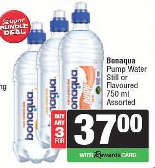 Bonaqua Pump Water