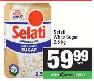 Selati White Sugar