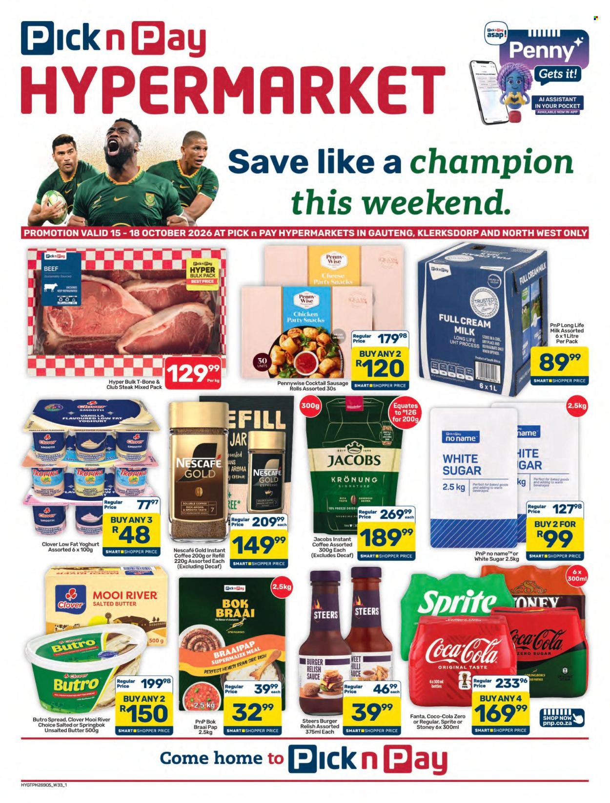 Pick n Pay Hypermarket specials - 15/10/2026 - 18/10/2026. Page 1