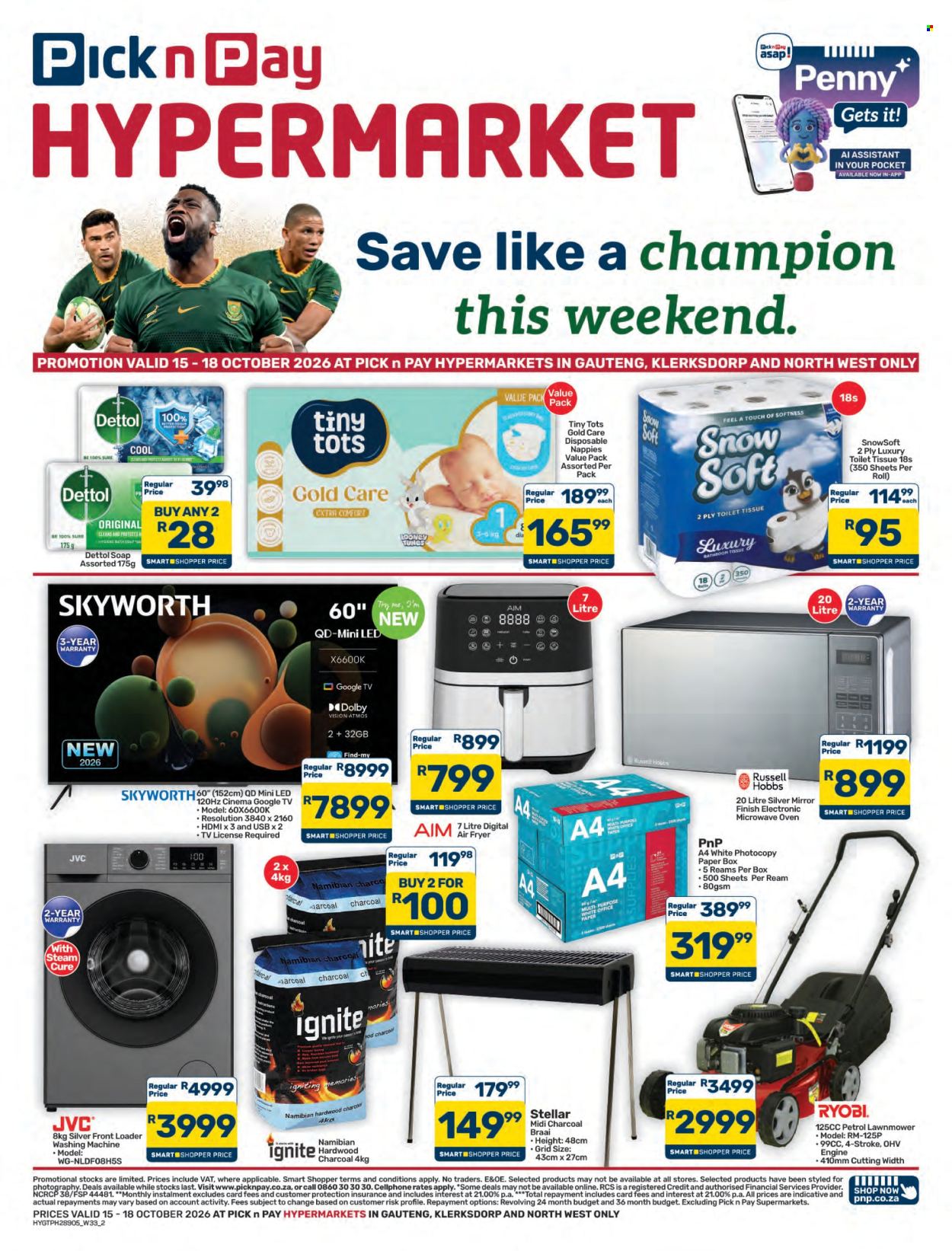 Pick n Pay Hypermarket specials - 15/10/2026 - 18/10/2026. Page 2