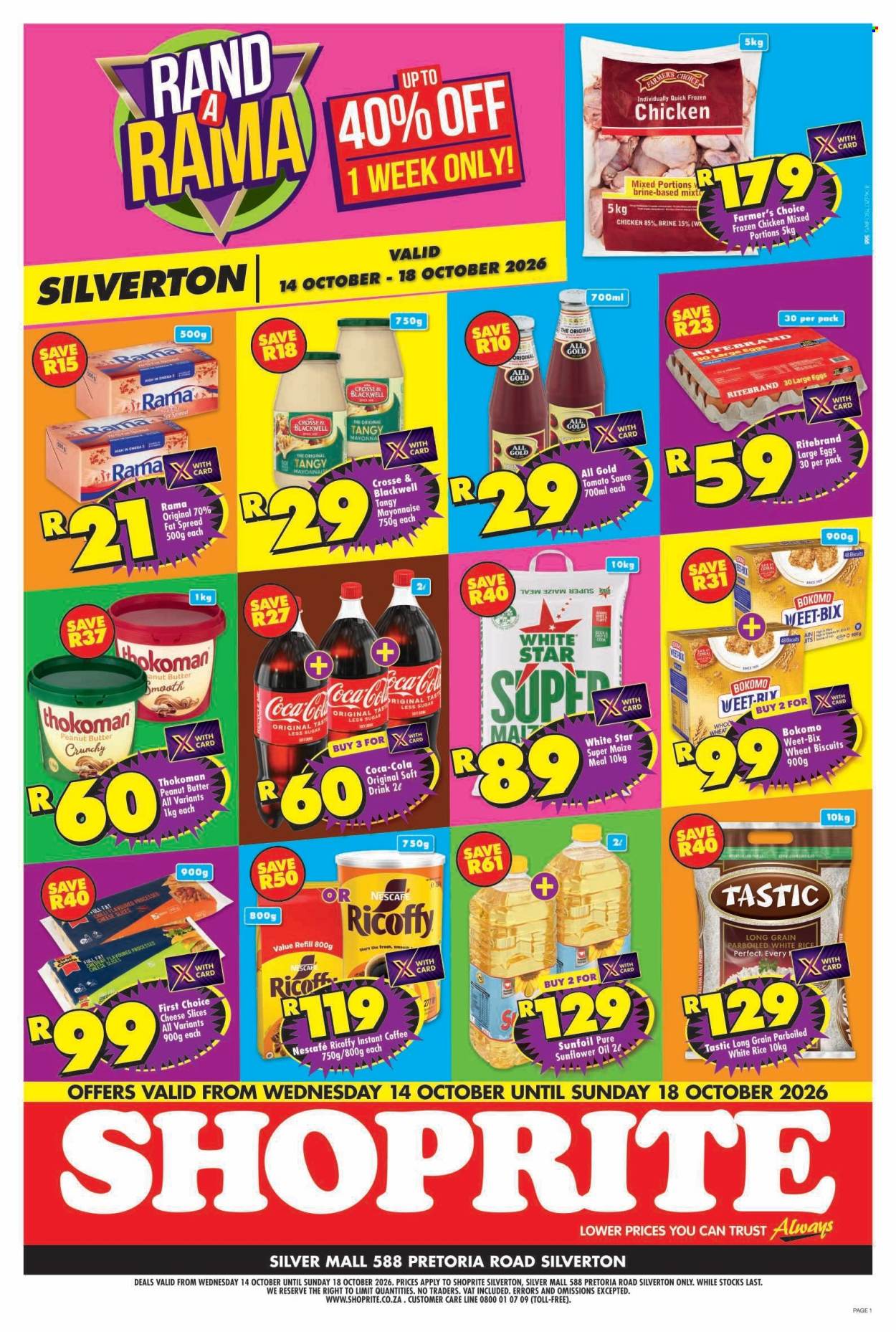 Shoprite specials - 14/10/2026 - 18/10/2026. Page 1