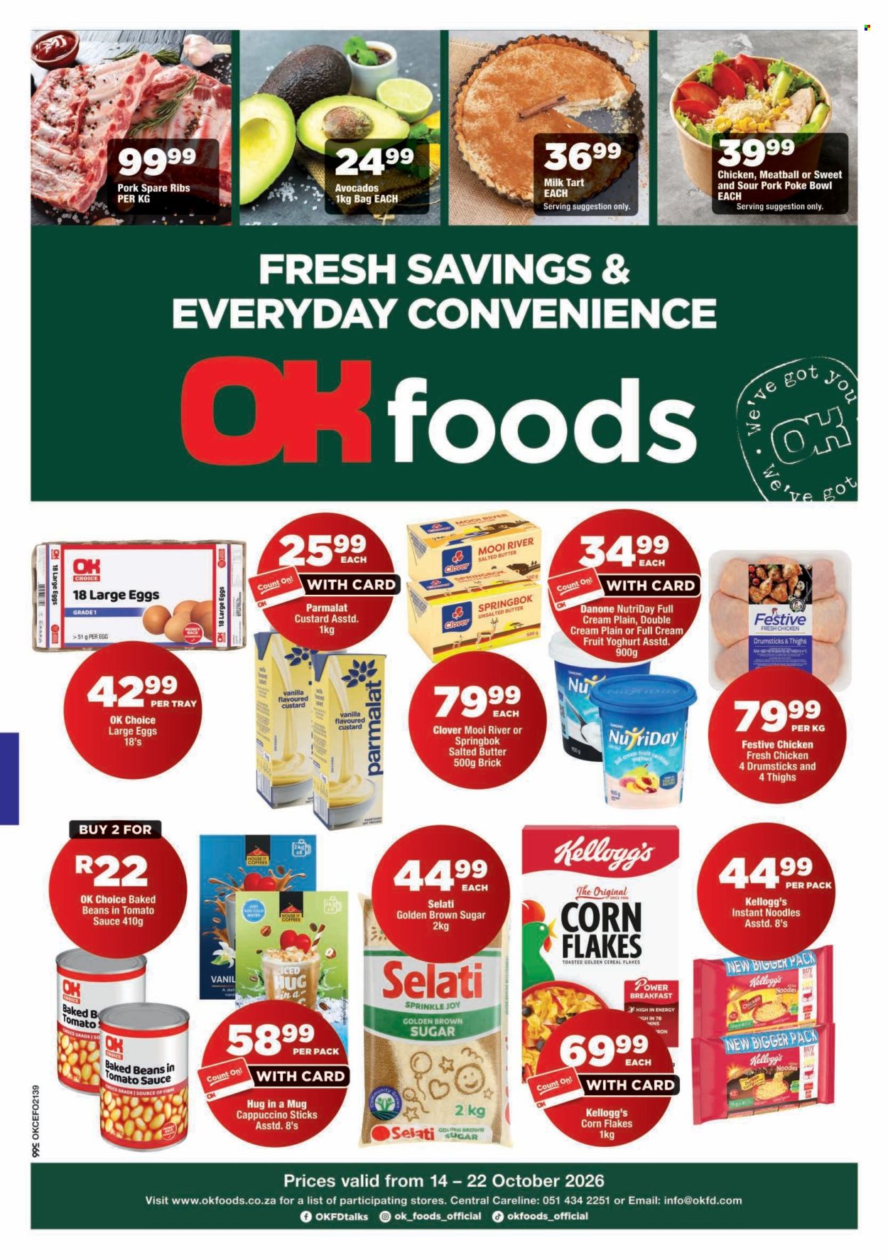 OK Foods specials - 14/10/2026 - 22/10/2026. Page 1
