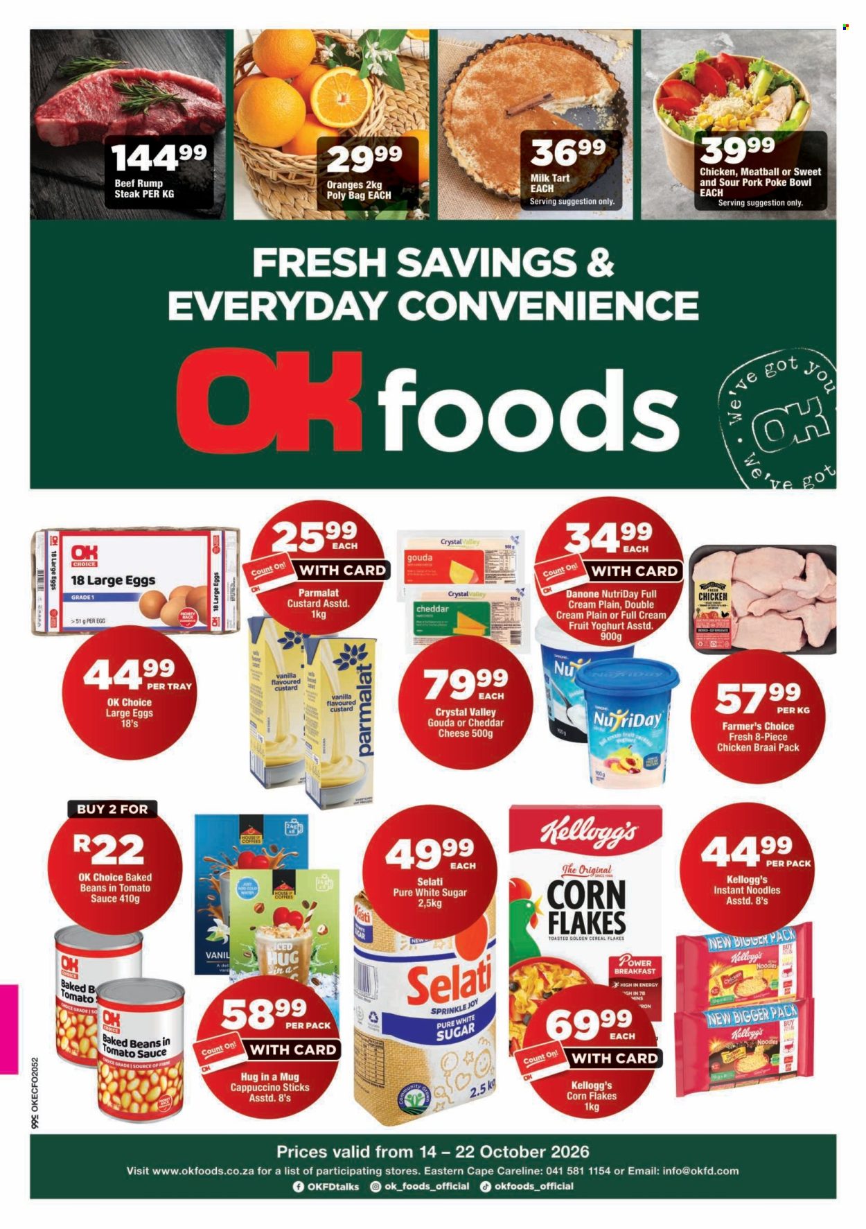 OK Foods specials - 14/10/2026 - 22/10/2026. Page 1