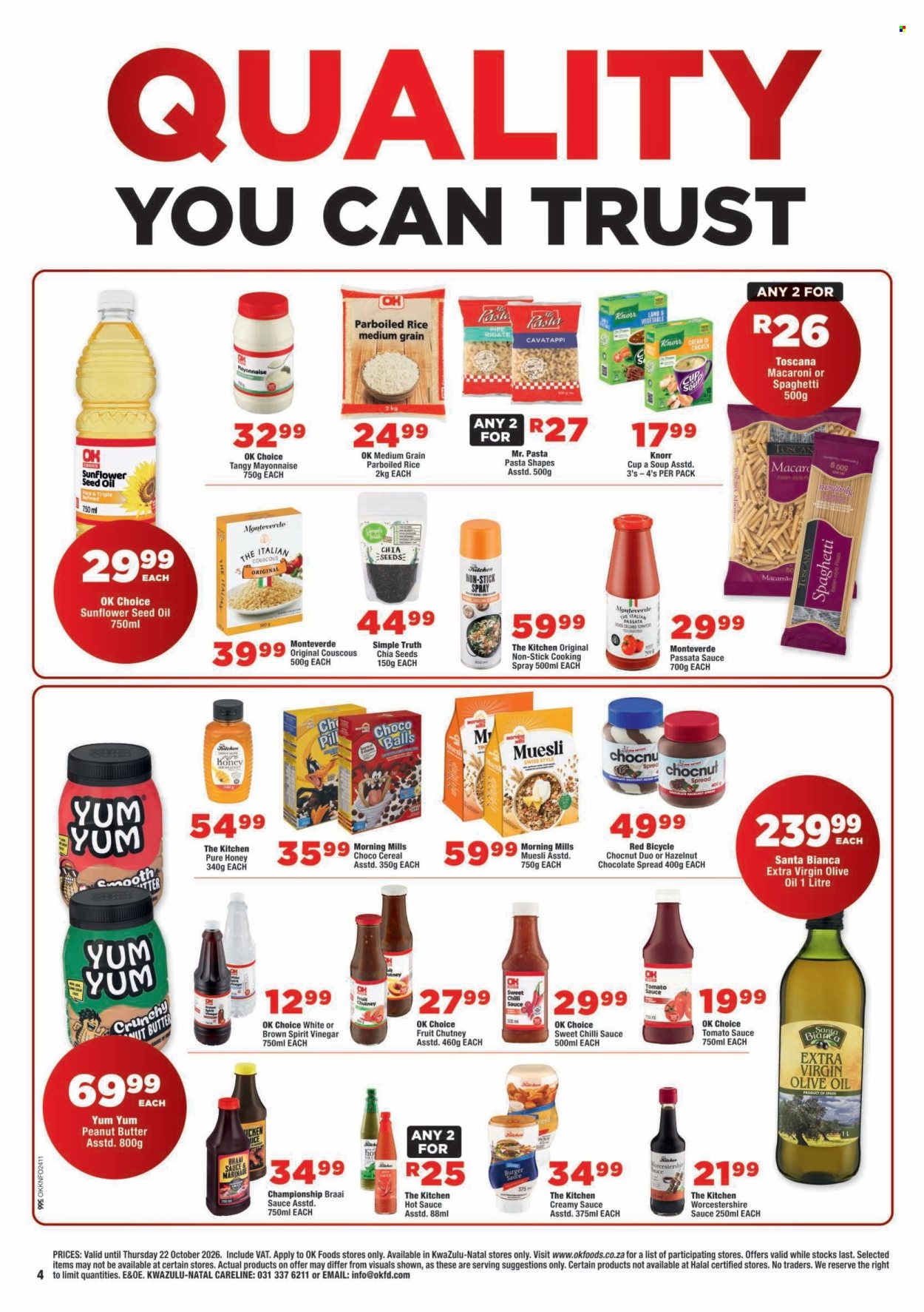OK Foods specials - 14/10/2026 - 22/10/2026. Page 4