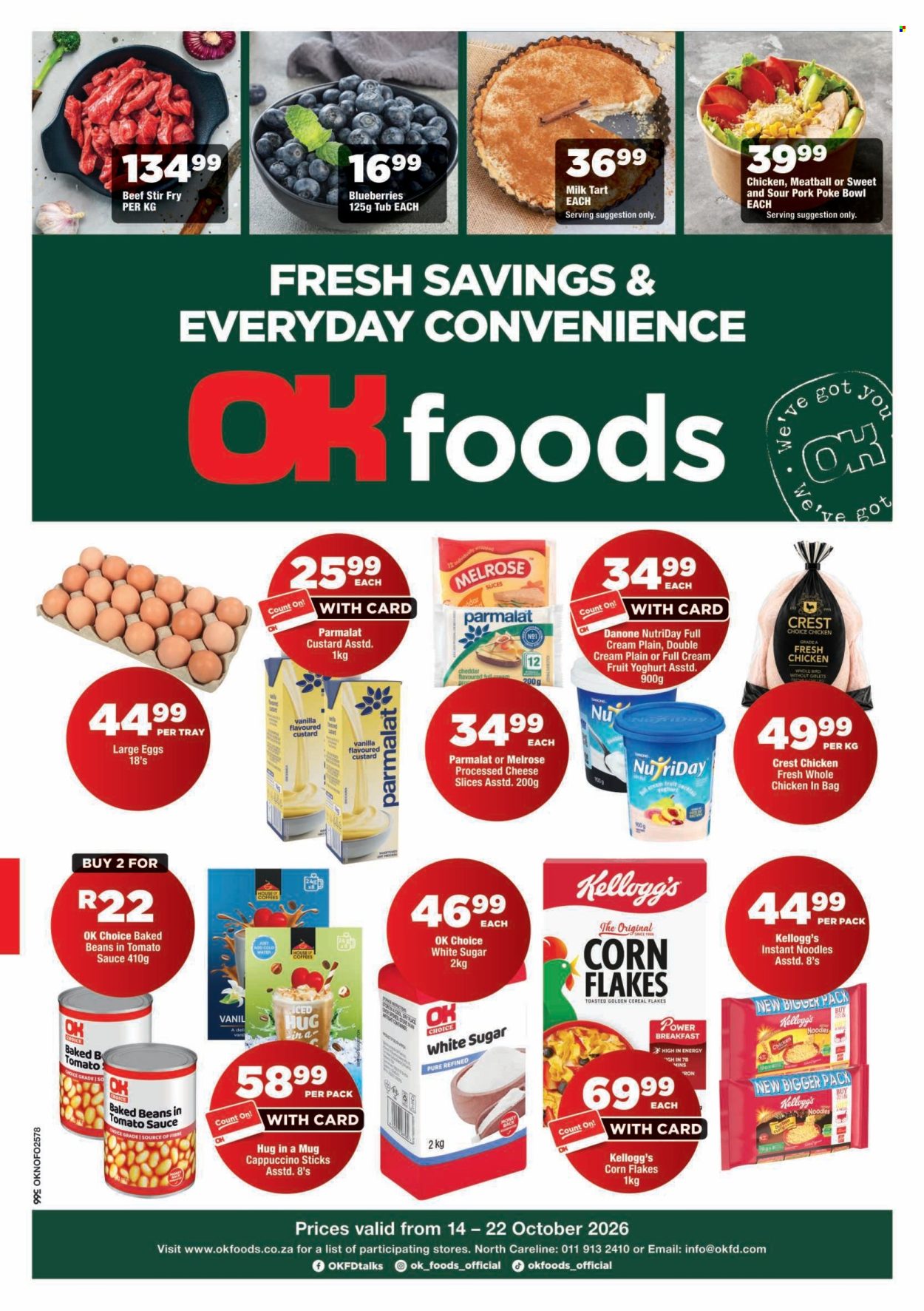 OK Foods specials - 14/10/2026 - 22/10/2026. Page 1