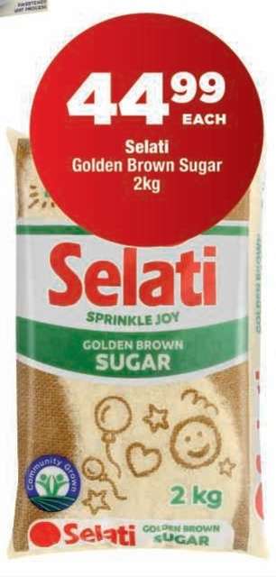 Selati Golden Brown Sugar 2kg