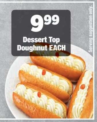 Dessert Top Doughnut EACH