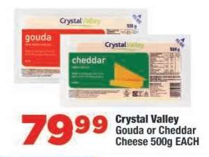 Crystal Valley Gouda or Cheddar Cheese