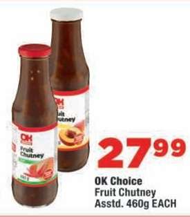 OK Choice Fruit Chutney