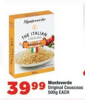 Monteverde Original Couscous