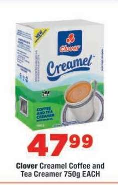 Clover Creamel Coffee and Tea Creamer 750g EACH