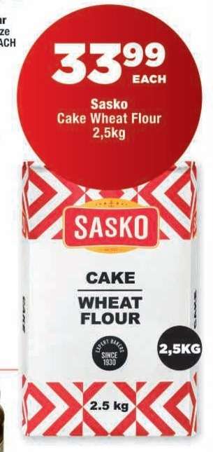 Sasko Cake Wheat Flour 2.5kg
