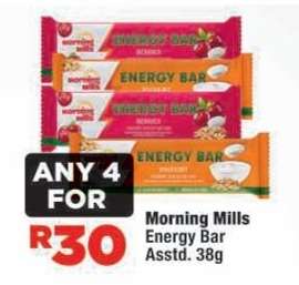 Morning Mills Energy Bar