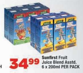 Sunfirst Fruit Juice Blend Asstd.