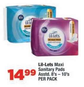 Lil-lets Maxi Sanitary Pads