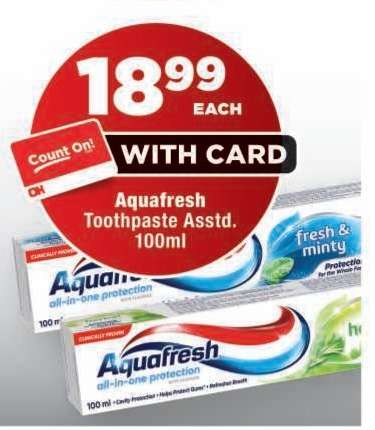 Aquafresh Toothpaste Asstd.