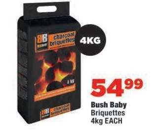 Bush Baby Briquettes
