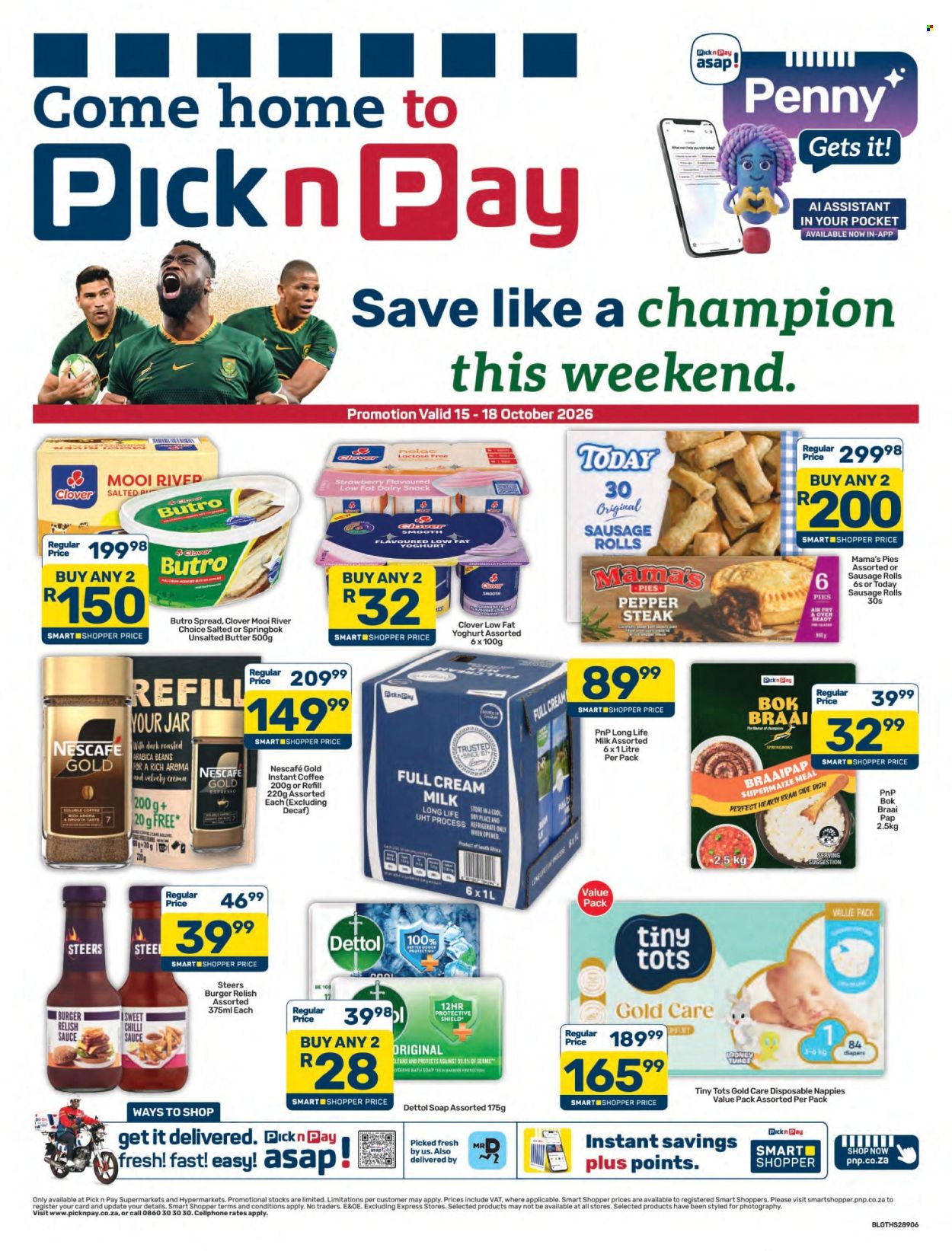 Pick n Pay specials - 15/10/2026 - 18/10/2026. Page 1