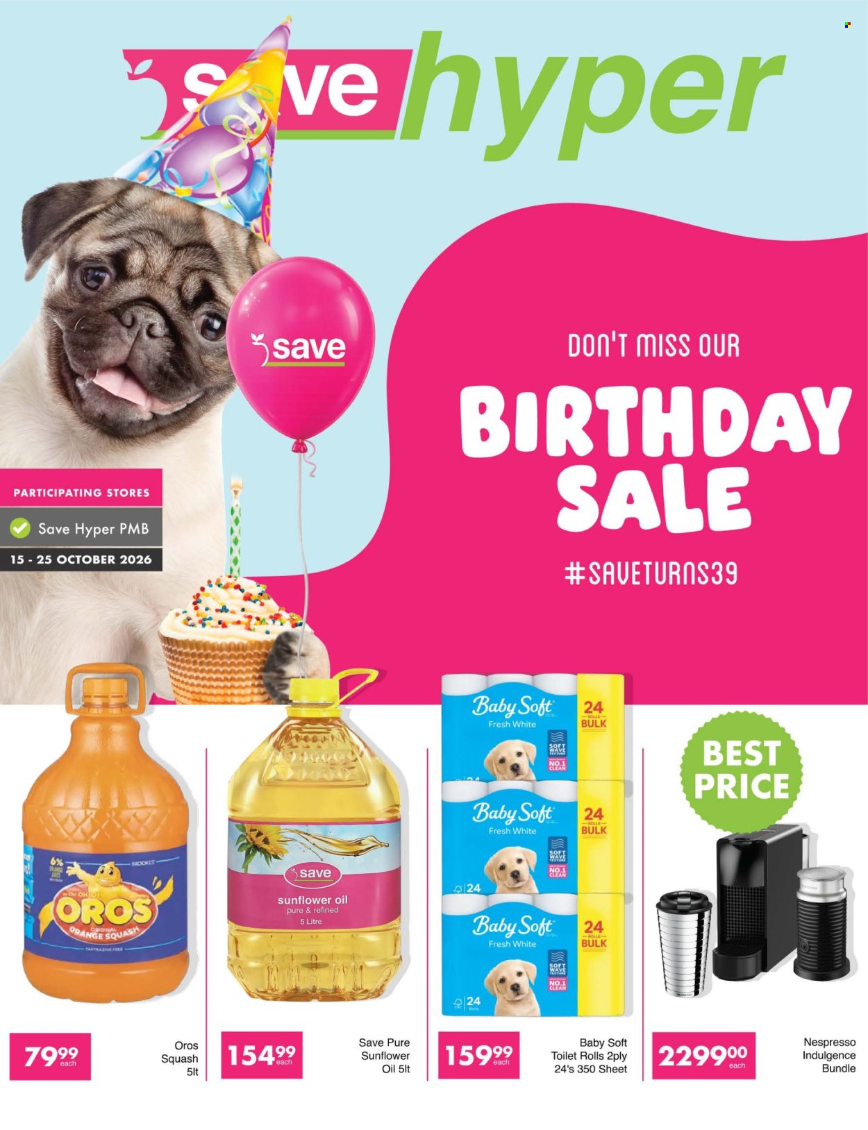 Save hyper specials - 15/10/2026 - 25/10/2026. Page 1