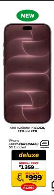 iPhone 15 Pro Max (256GB) 5G Enabled