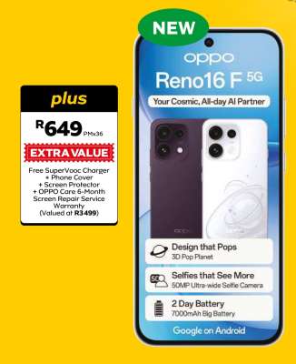 Oppo Reno16 F 5G