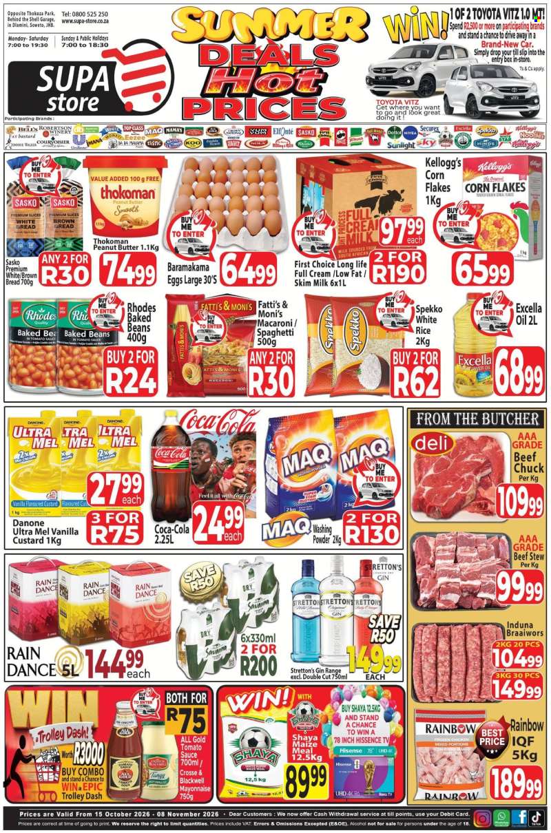 Supa Store catalogue  - 15/10/2026 - 08/11/2026.