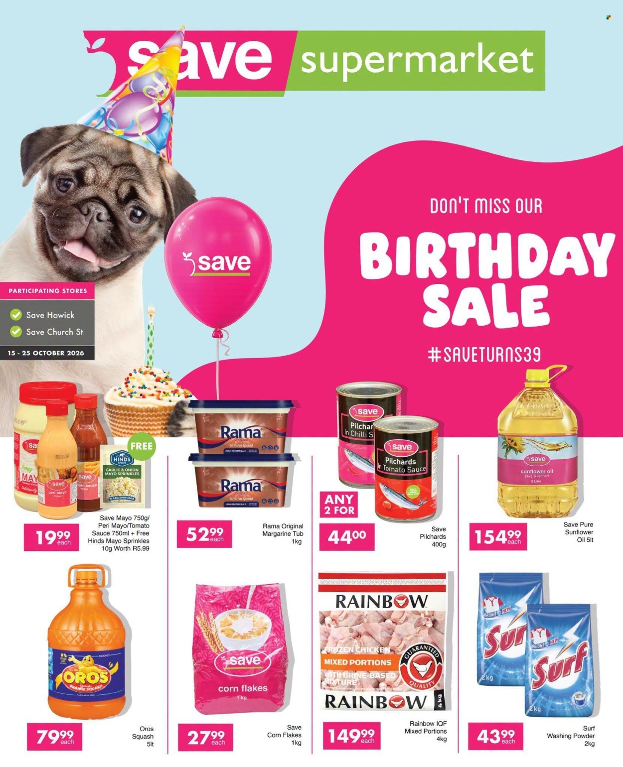 Save supermarket specials - 15/10/2026 - 25/10/2026. Page 1