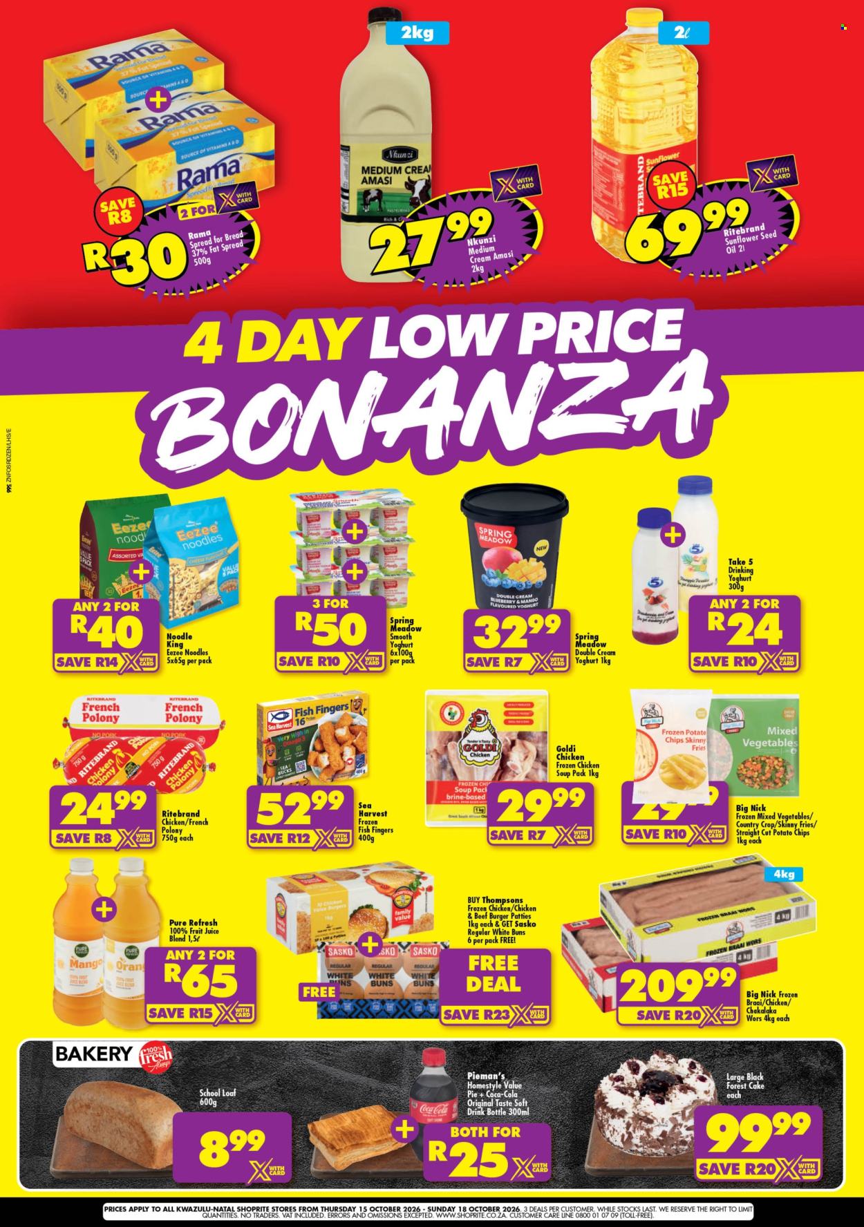 Shoprite specials - 15/10/2026 - 18/10/2026. Page 1