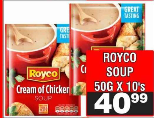 ROYCO SOUP 50G X 10's