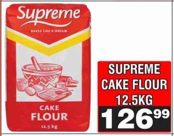 Supreme Cake Flour 12.5kg