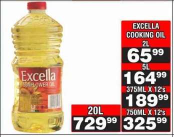 EXCELLA COOKING OIL 2L