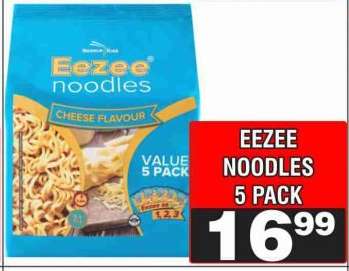 EEZEE NOODLES 5 PACK