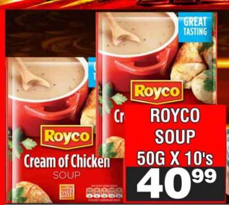 ROYCO SOUP 50G X 10's