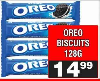 OREO BISCUITS 128G