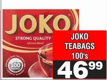 JOKO TEABAGS 100's