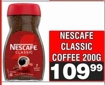 NESCAFE CLASSIC COFFEE 200G
