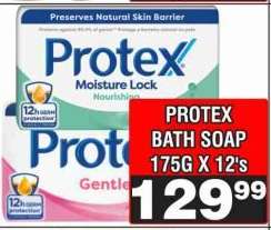 PROTEX BATH SOAP 175G X 12's