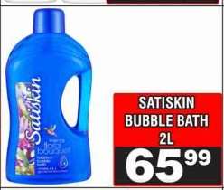 SATISKIN BUBBLE BATH 2L