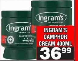 INGRAM'S CAMPHOR CREAM 400ML