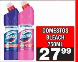 DOMESTOS BLEACH 750ML