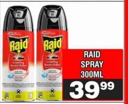 RAID SPRAY 300ML