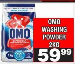 OMO WASHING POWDER 2kg