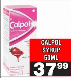 CALPOL SYRUP 50ML