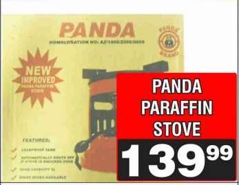 PANDA PARAFFIN STOVE