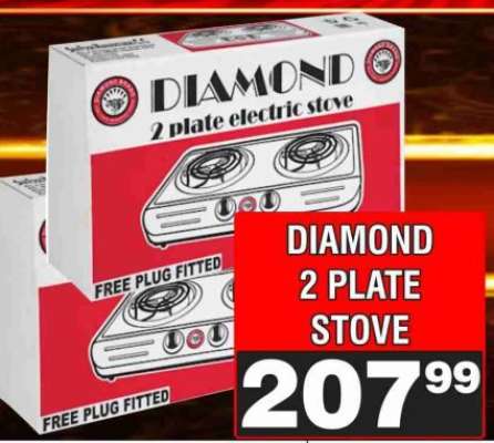 DIAMOND 2 PLATE STOVE